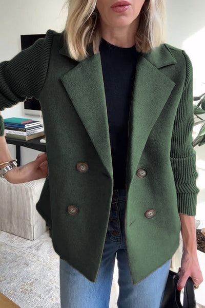 Soraya I Elegant knitted blazer