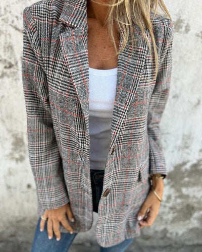 Eira | Checked Blazer