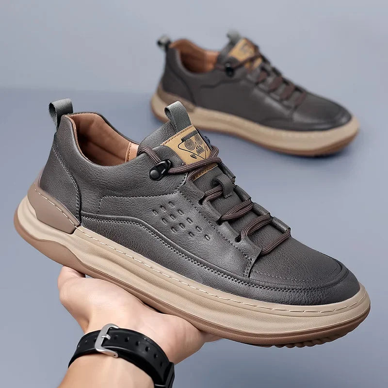 Felix | Orthopedic Vegan Leather Sneakers
