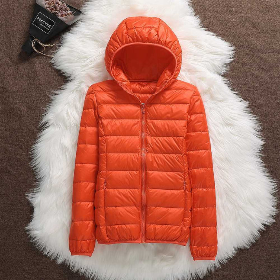Dagmar Mid-Season Jacket | Orange
