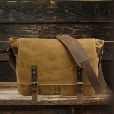 Reno™ | Canvas Laptop Messenger Bag