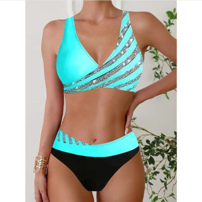 Zoë - Printed Halter Top