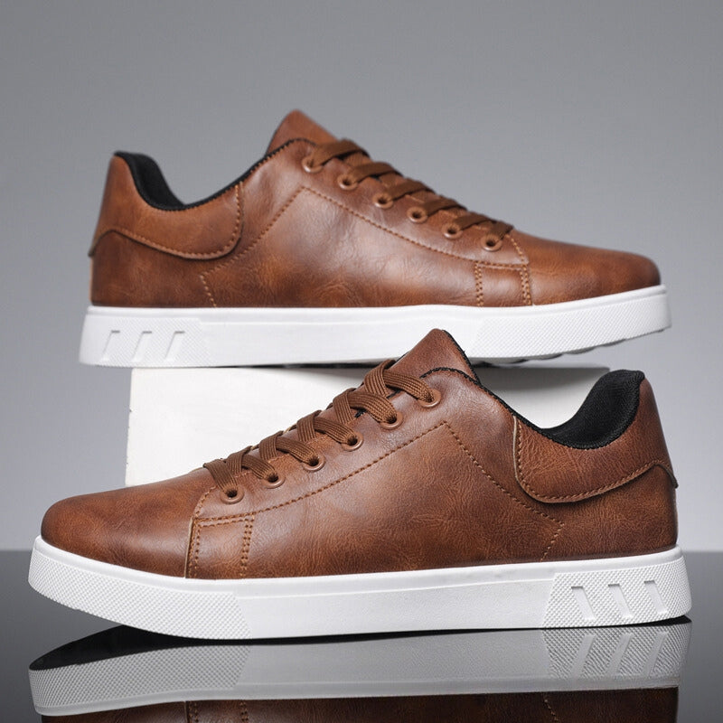 Vincenzo - Leather trainers