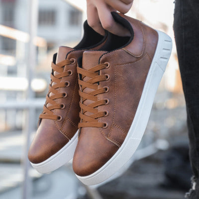 Vincenzo - Leather trainers