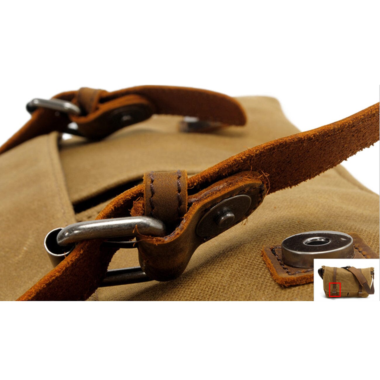Reno™ | Canvas Laptop Messenger Bag